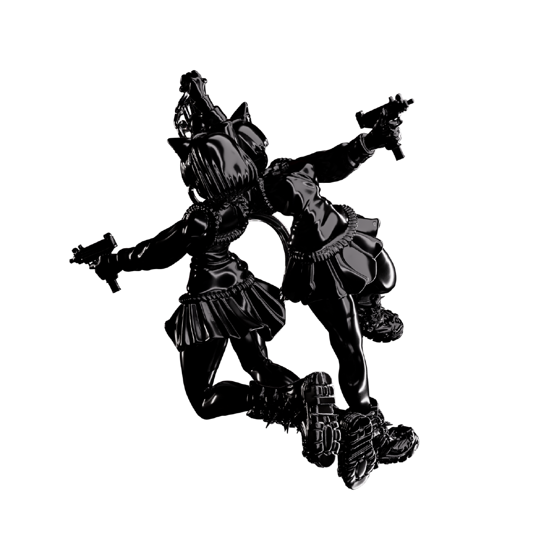 School Girls Romantic Addict 「Black」