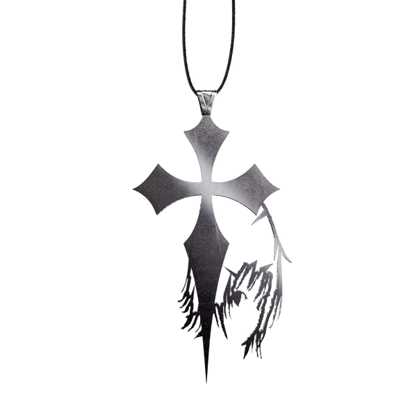 Kage かげ Necklace 「Steel」