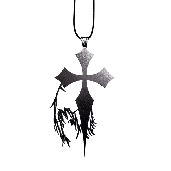 Kage かげ Necklace 「Steel」