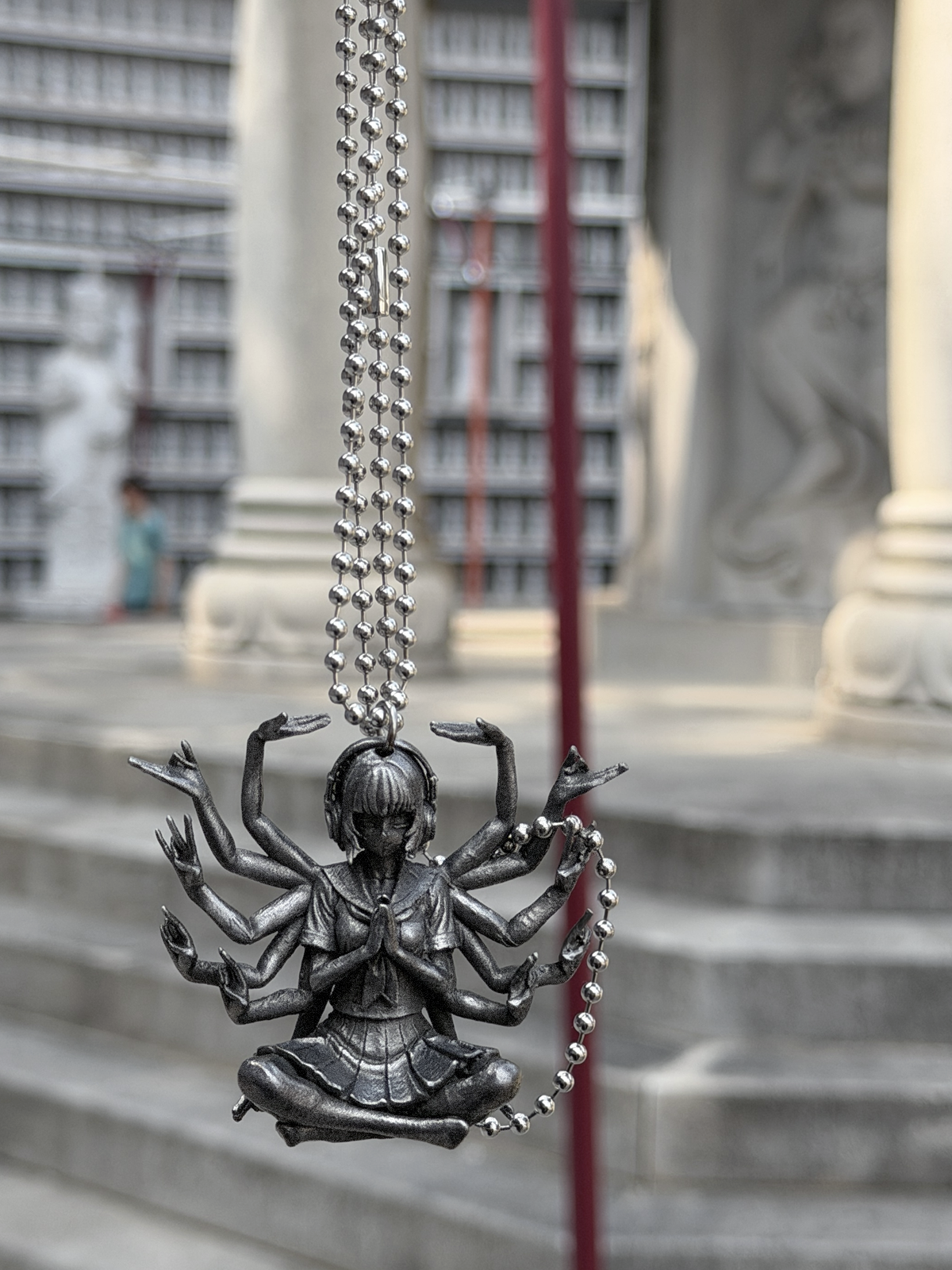 Buddha Necklace 「Steel」