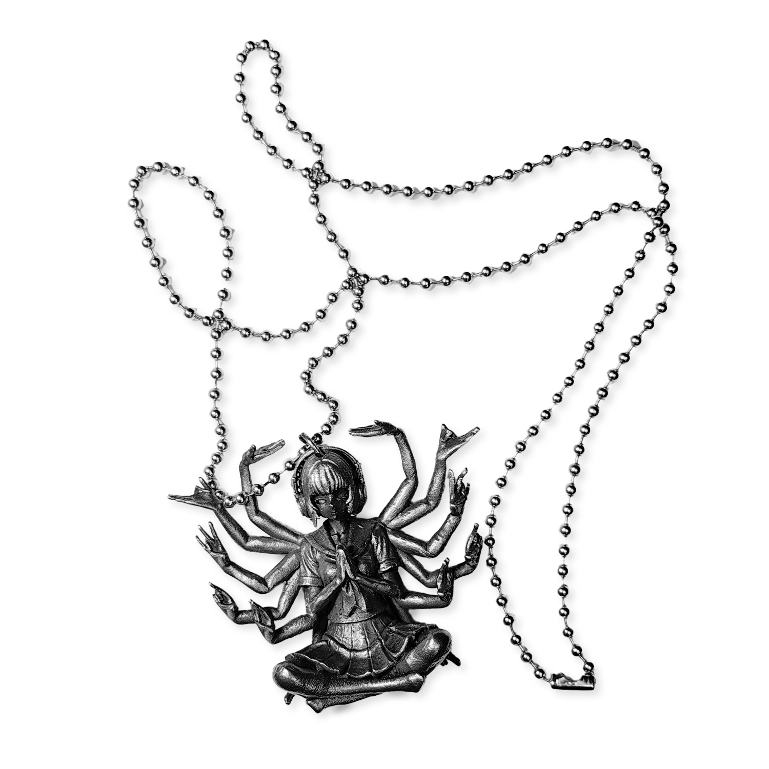Buddha Necklace 「Steel」