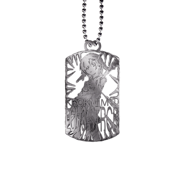 Lov3 Strck Necklace 「Steel」