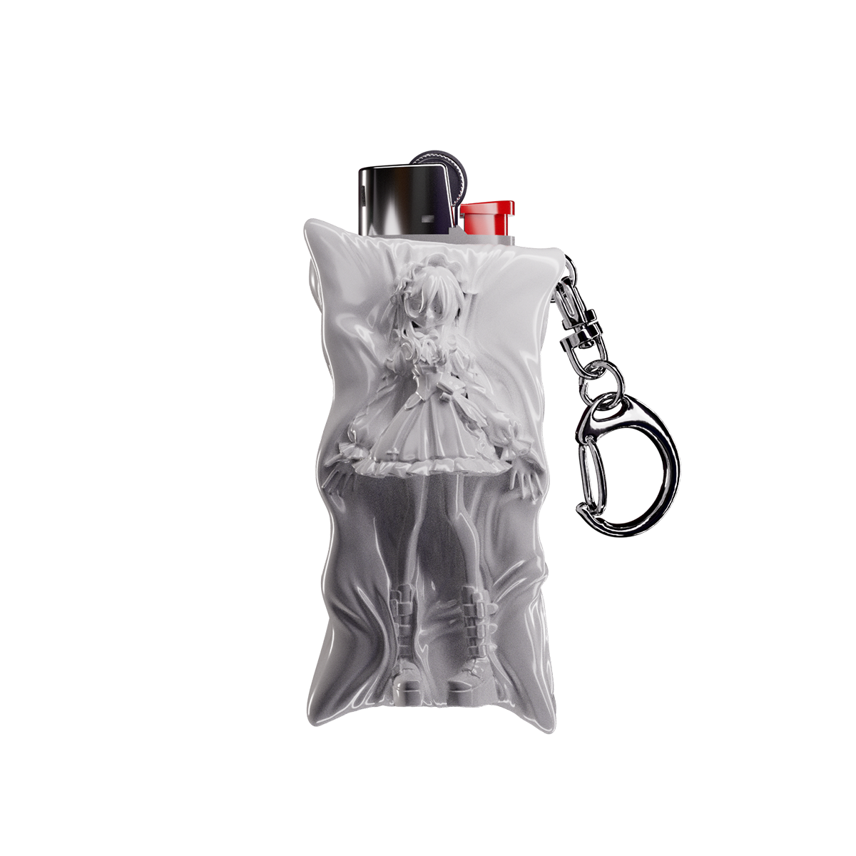 Dakimakura Lighter Case 「White」