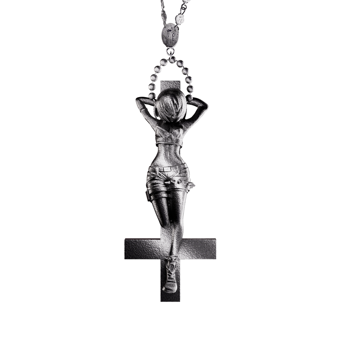[Renewal] Jane Doe ᛭ Necklace 「Steel」