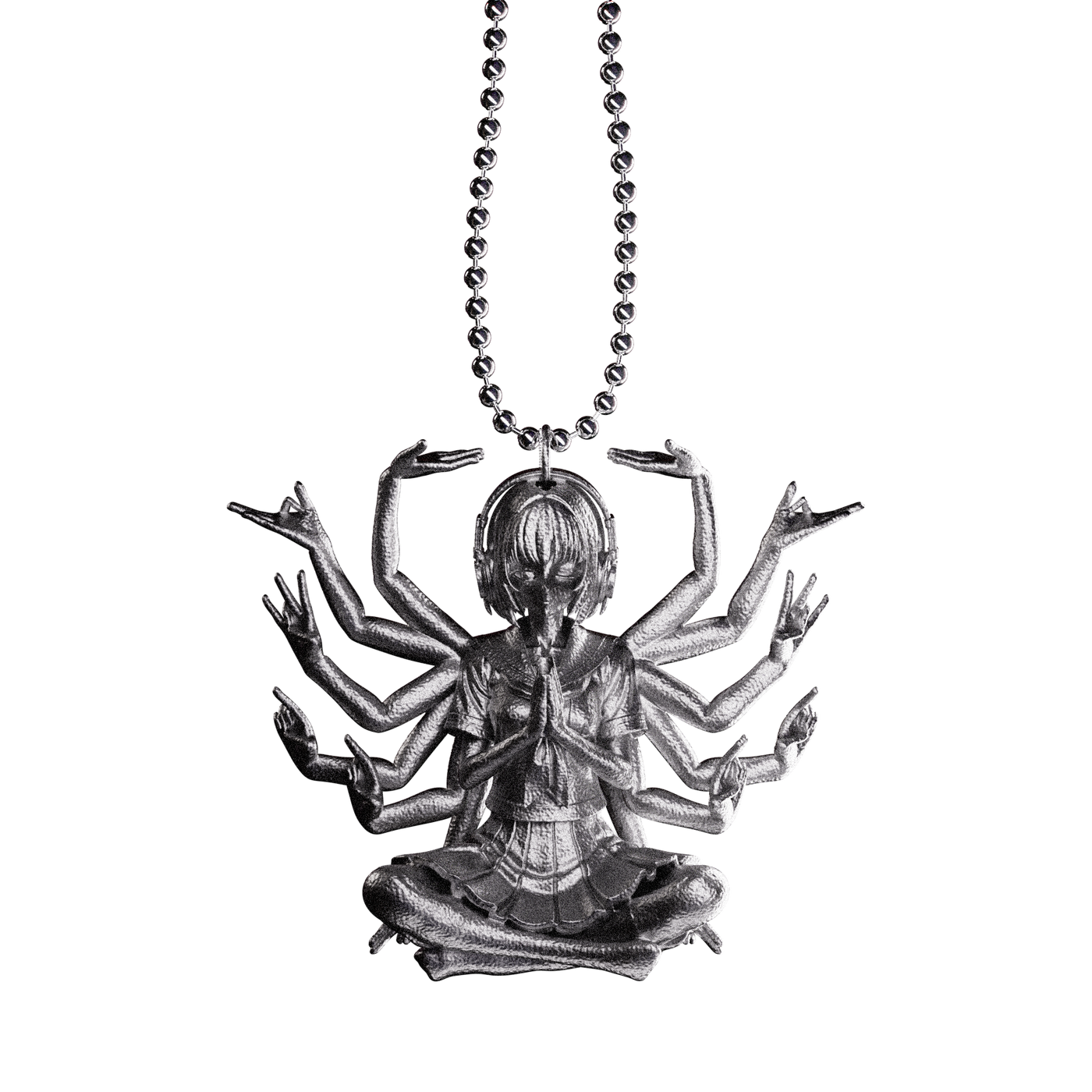 Buddha Necklace 「Steel」