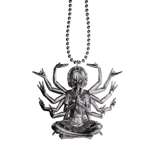 Buddha Necklace 「Steel」